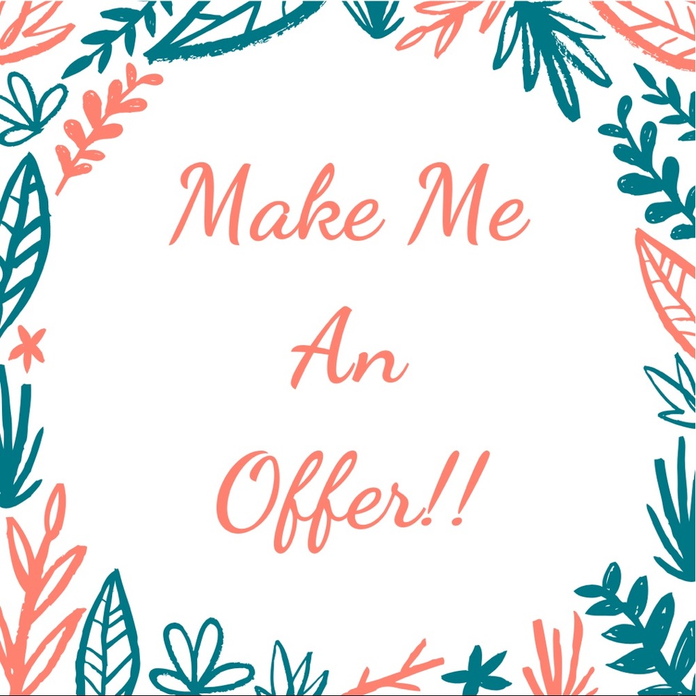 Don’t like the price? Make me an offer 🥳
